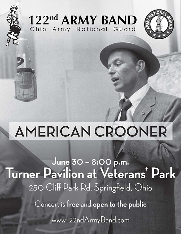 Download the American Crooner poster for Springfield 2015