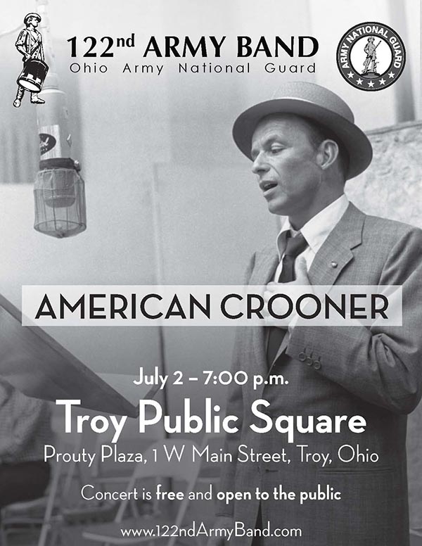 Download the American Crooner poster for Troy 2015